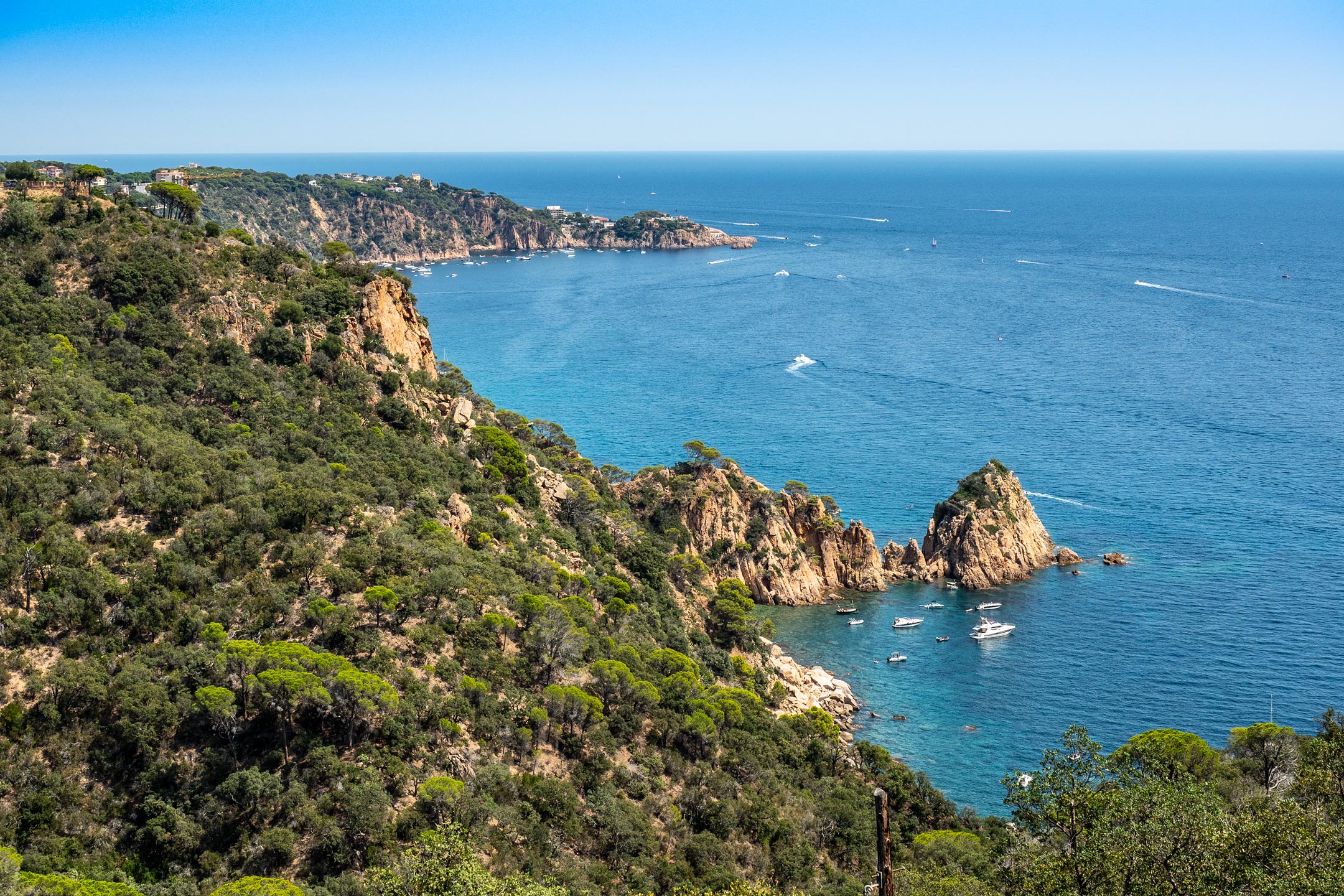 Road to Tossa de Mar