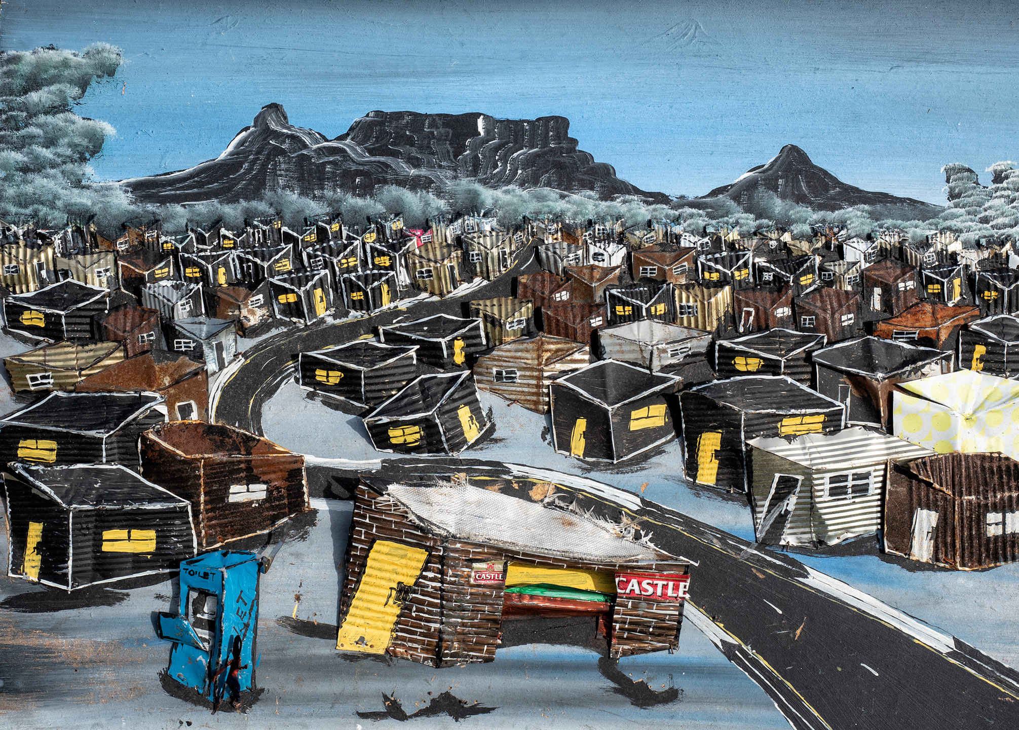 False Bay - Township Art