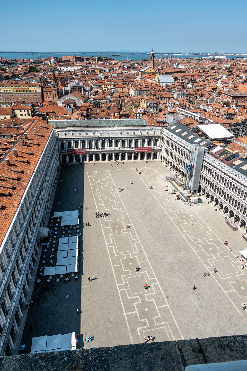 Venedig - Blick vom Campanile - Markusplatz