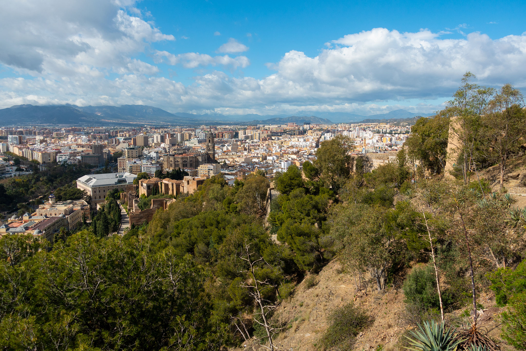 Malaga - Castillo de Gibralfaro