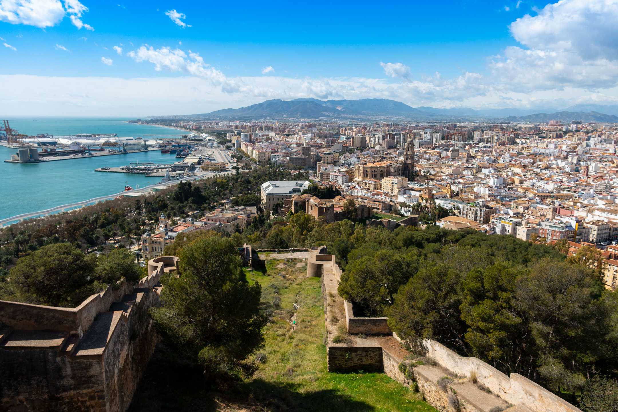 Malaga - Castillo de Gibralfaro