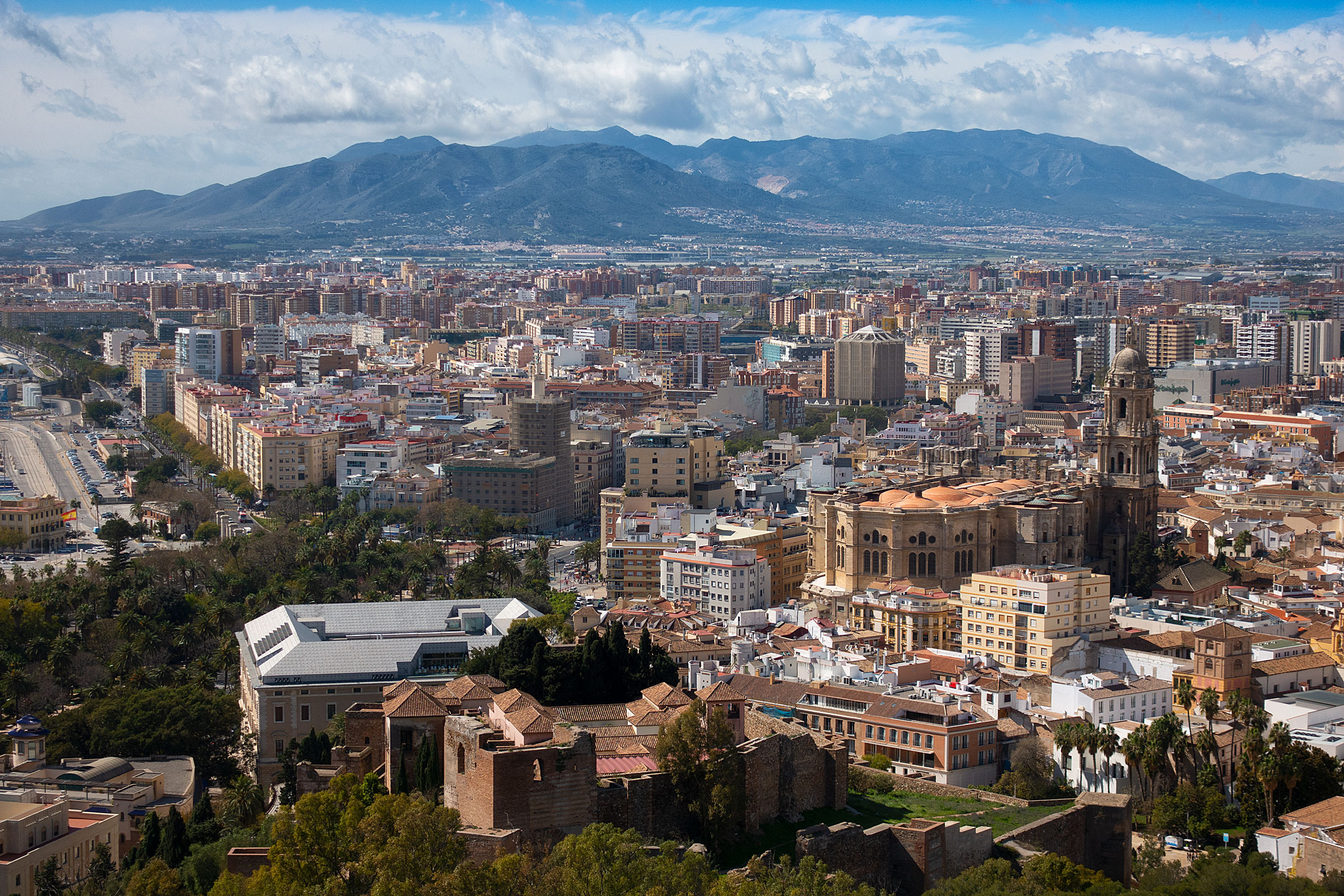 Malaga - Castillo de Gibralfaro
