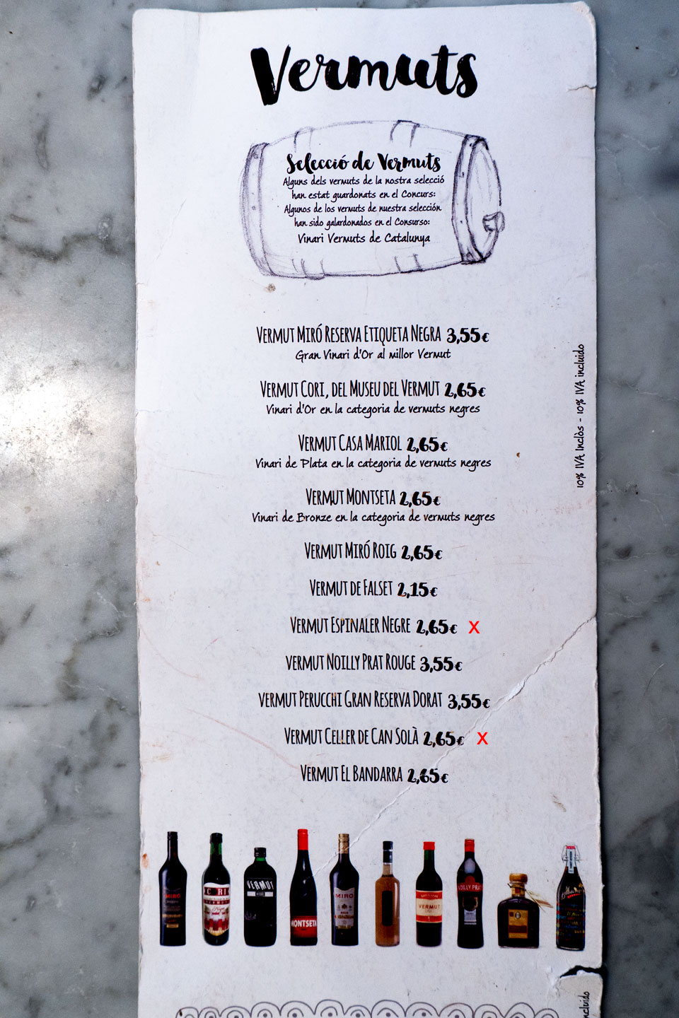 Sitges - Cafe Bar Roy - Vermouth