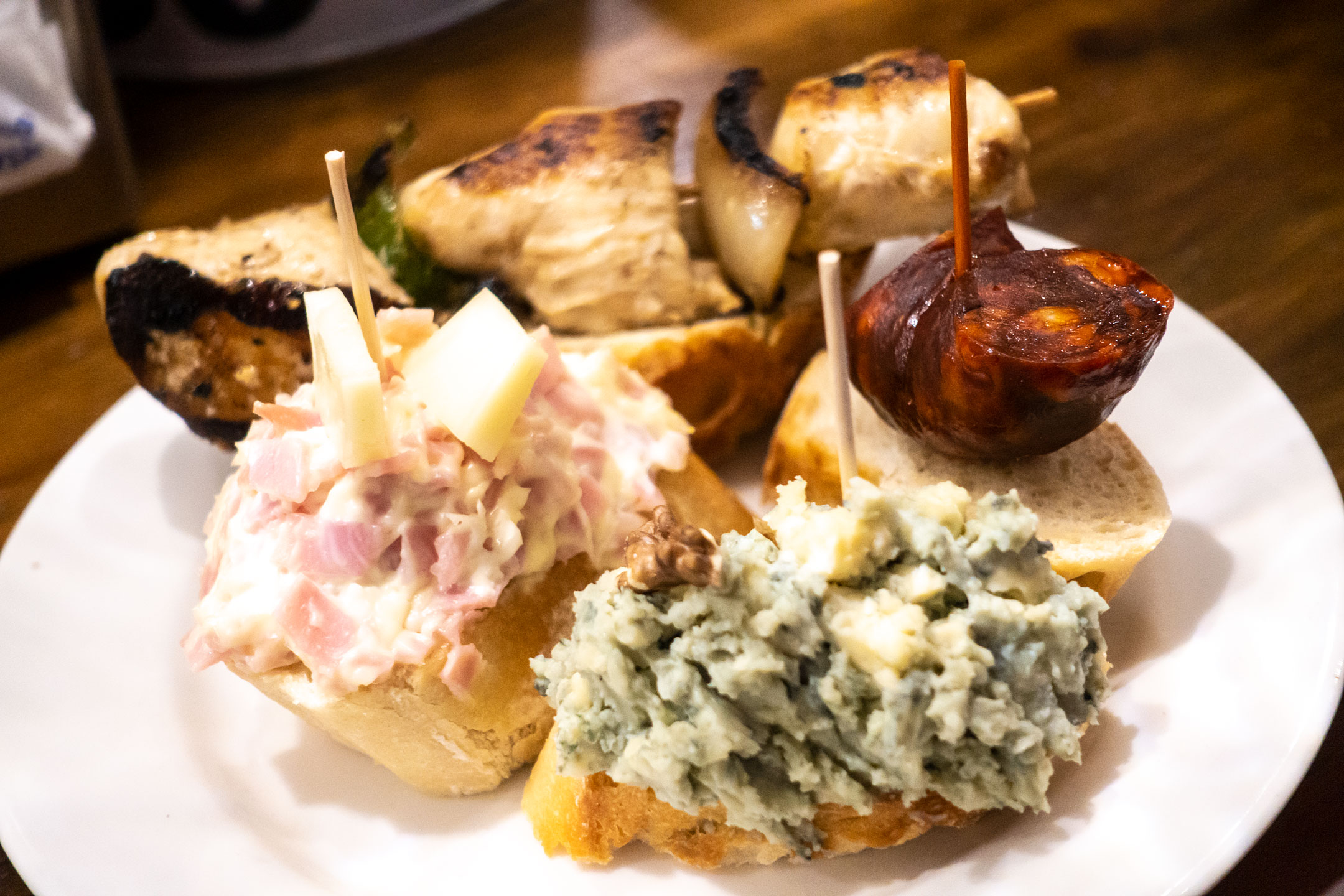 Sitges - El Donostiarra - Pinchos (Pintxos)