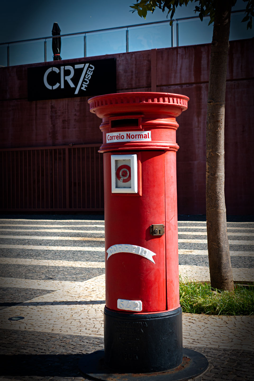 Typischer Briefkasten auf Madeira