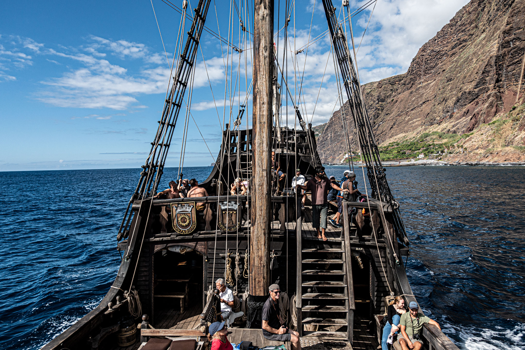 Whalewatching Segeltörn mit dem Nachbau der Santa Maria