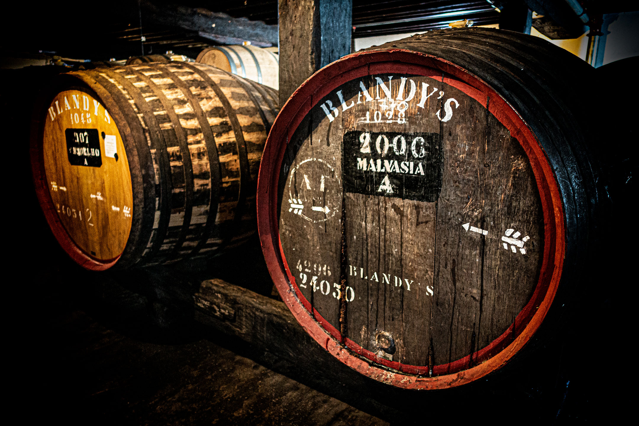 Madeira Weintasting bei Blandy's