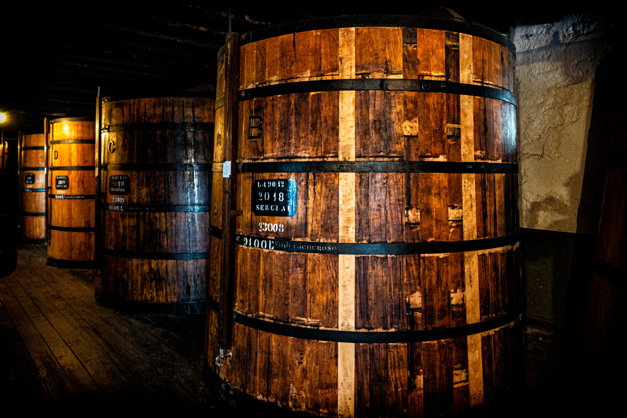 Madeira Weintasting bei Blandy's