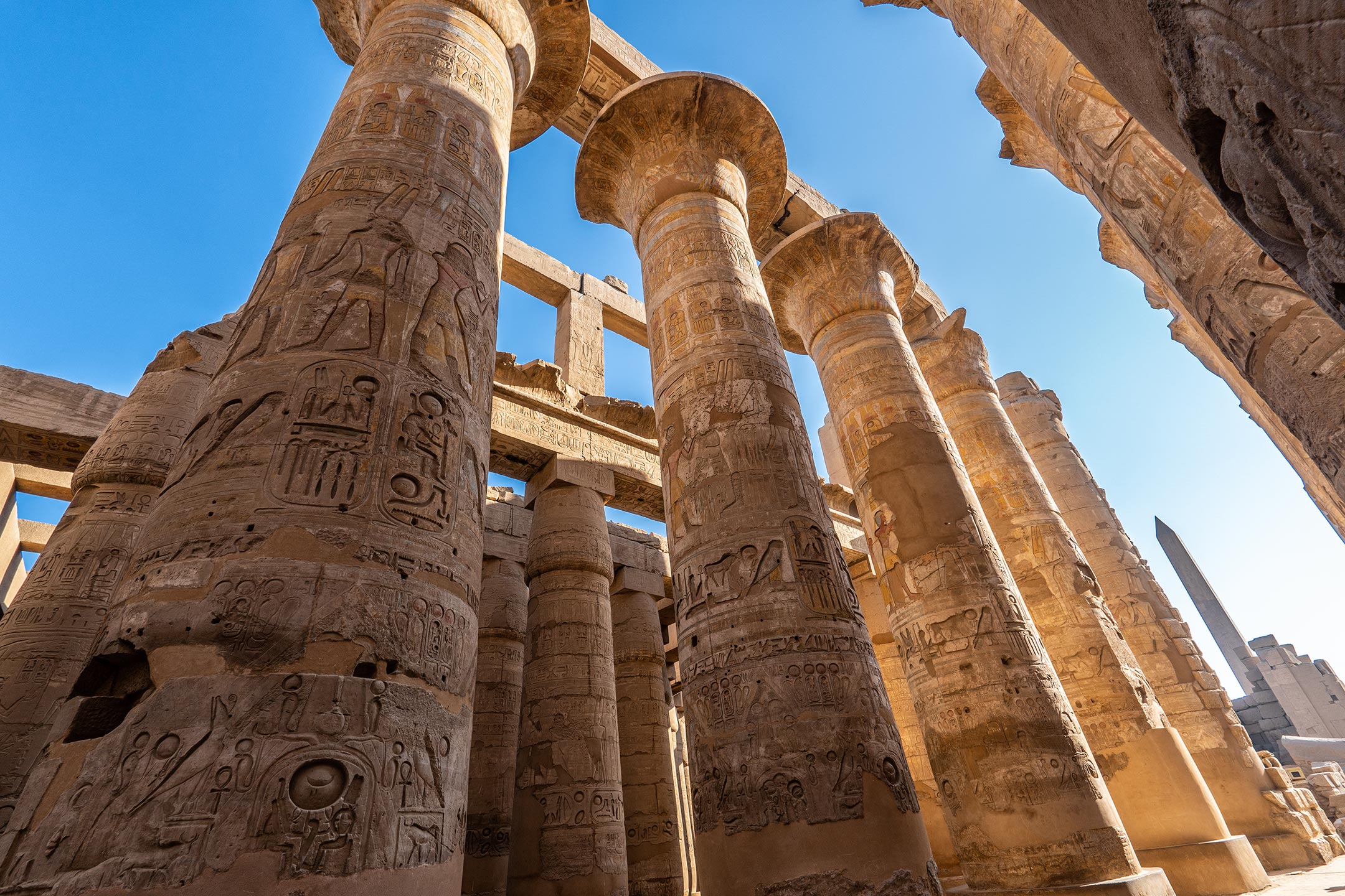Karnak Tempel (Amun, Mut und Chons)