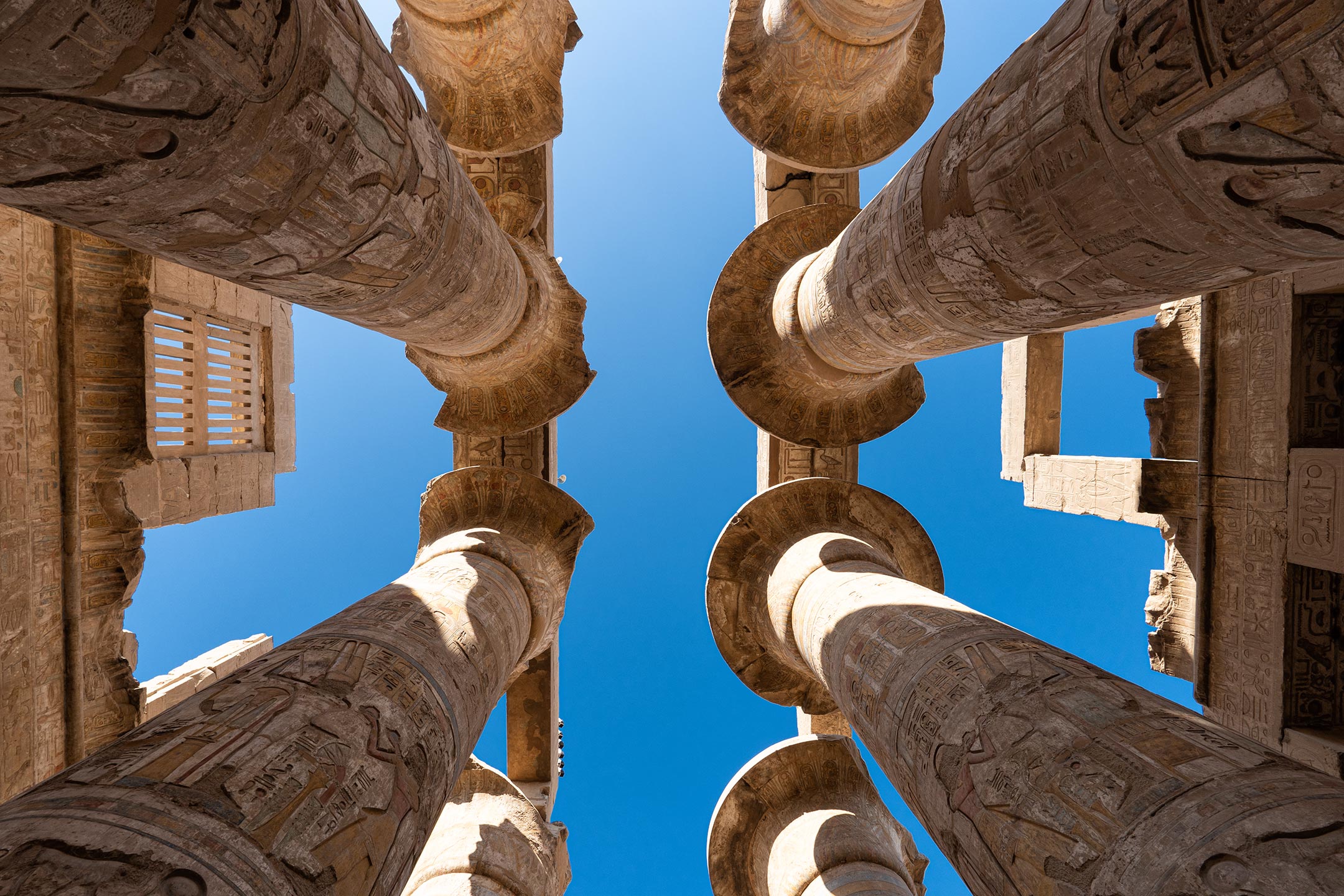 Karnak Tempel (Amun, Mut und Chons)