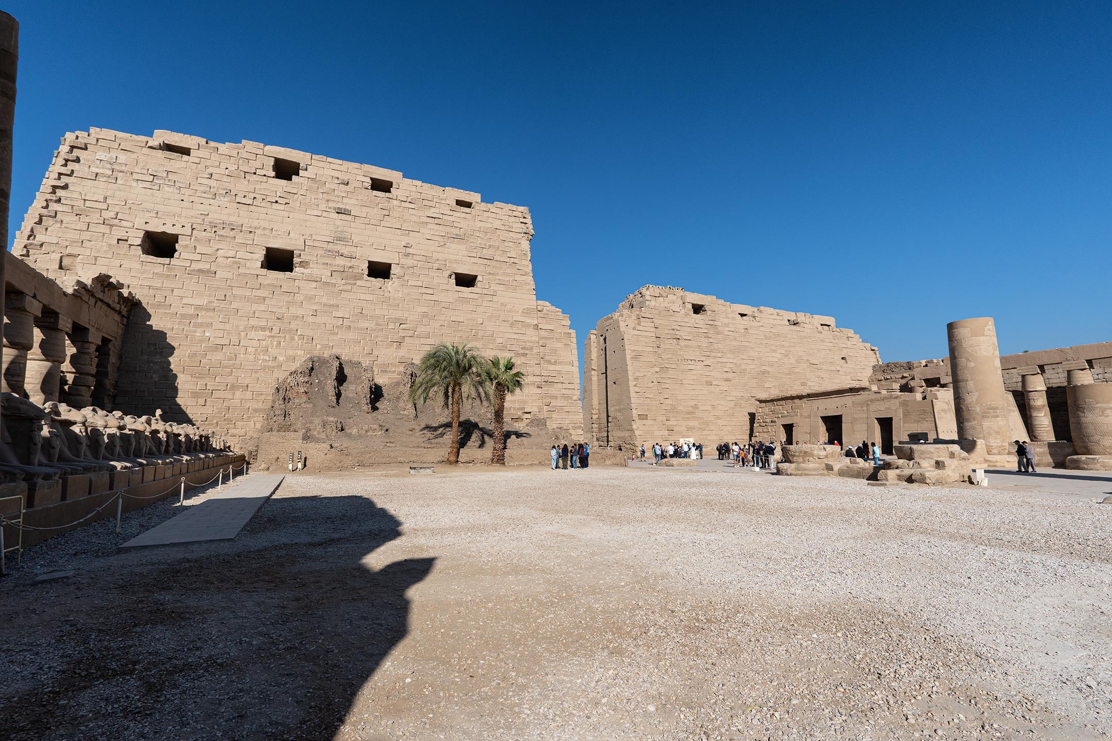 Karnak Tempel (Amun, Mut und Chons)