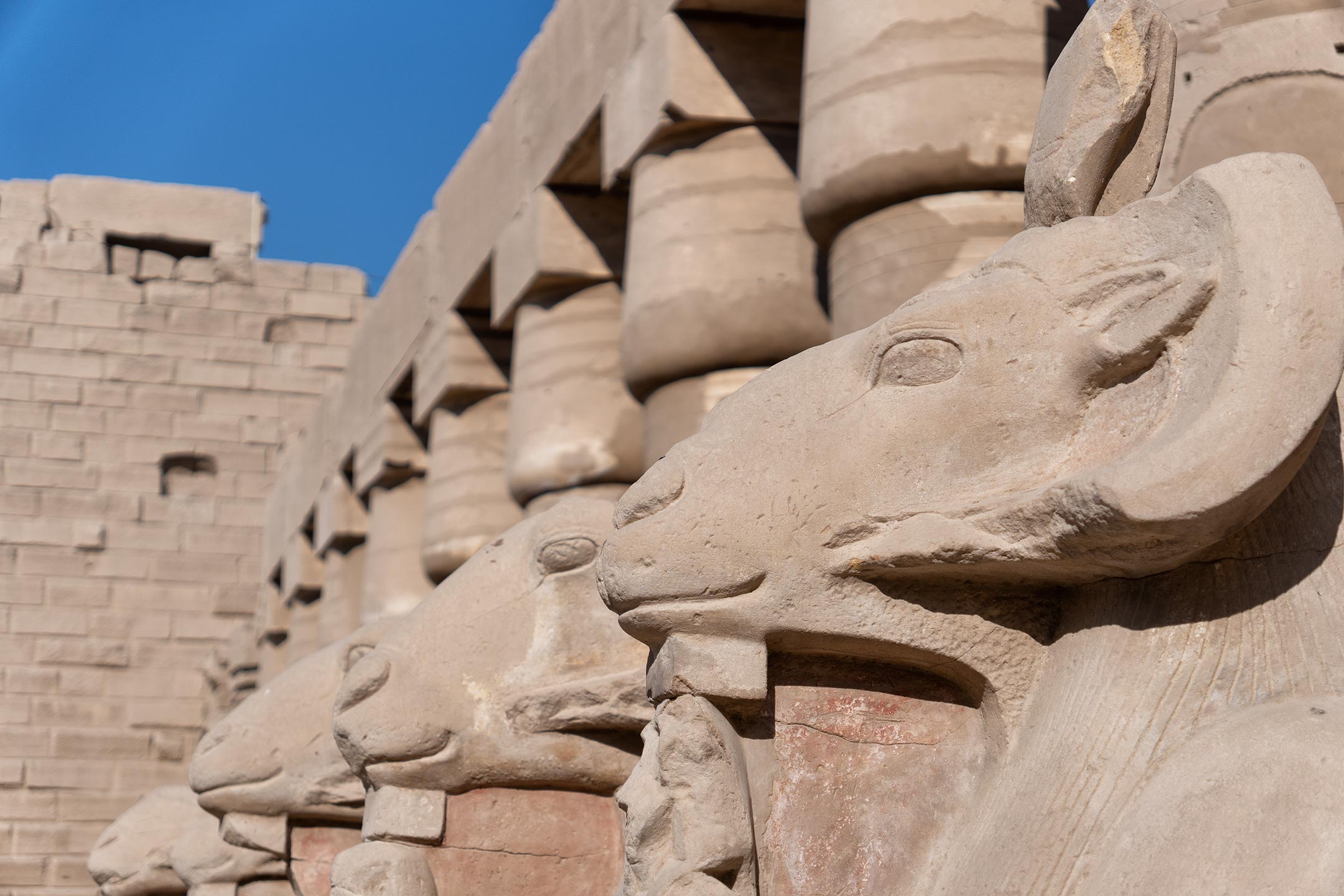 Karnak Tempel (Amun, Mut und Chons)