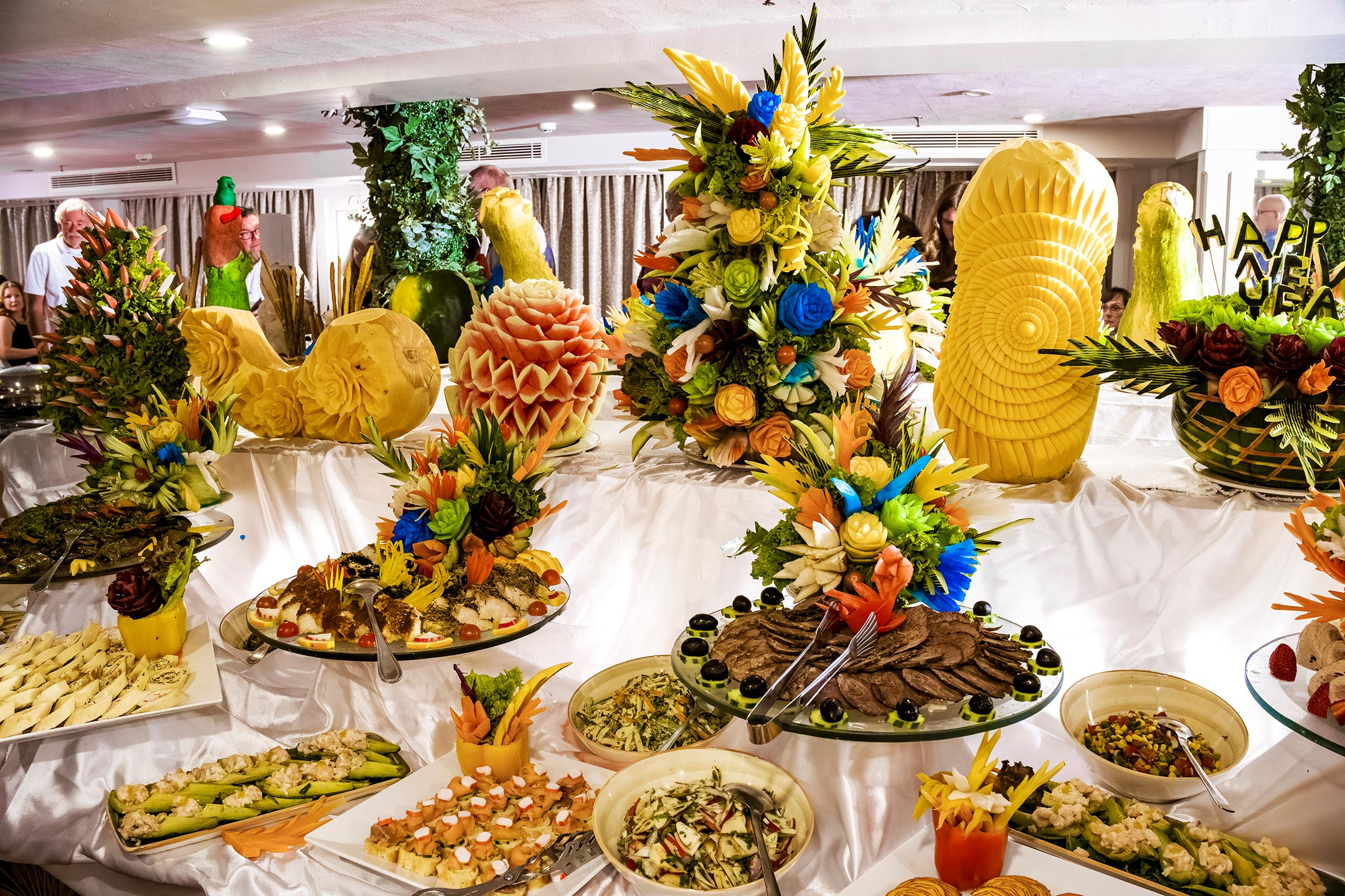 Silvesterbuffet - MS Nile Excellence