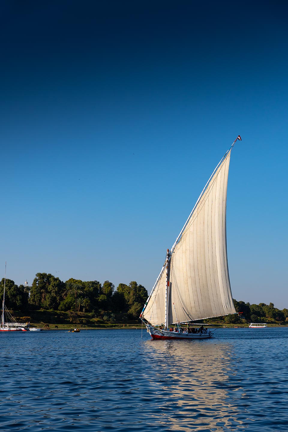 Felukenfahrt auf dem Nil
