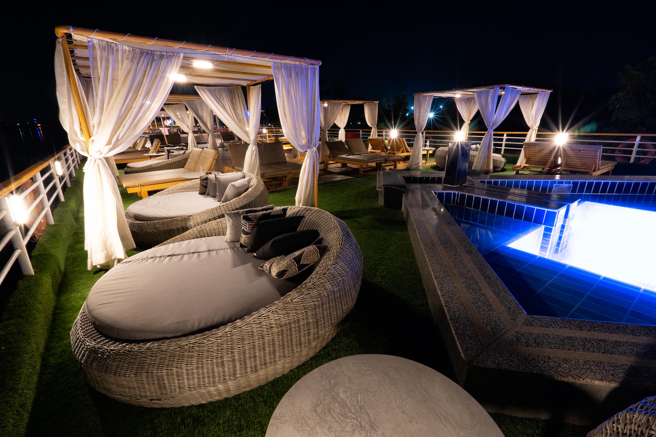 MS Nile Excellence - Sonnendeck