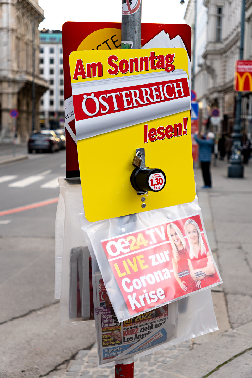Zeitungsstand - Wien