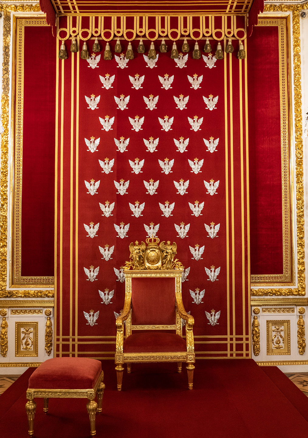 Thron der polnischen Könige - Königspalast - Warschau