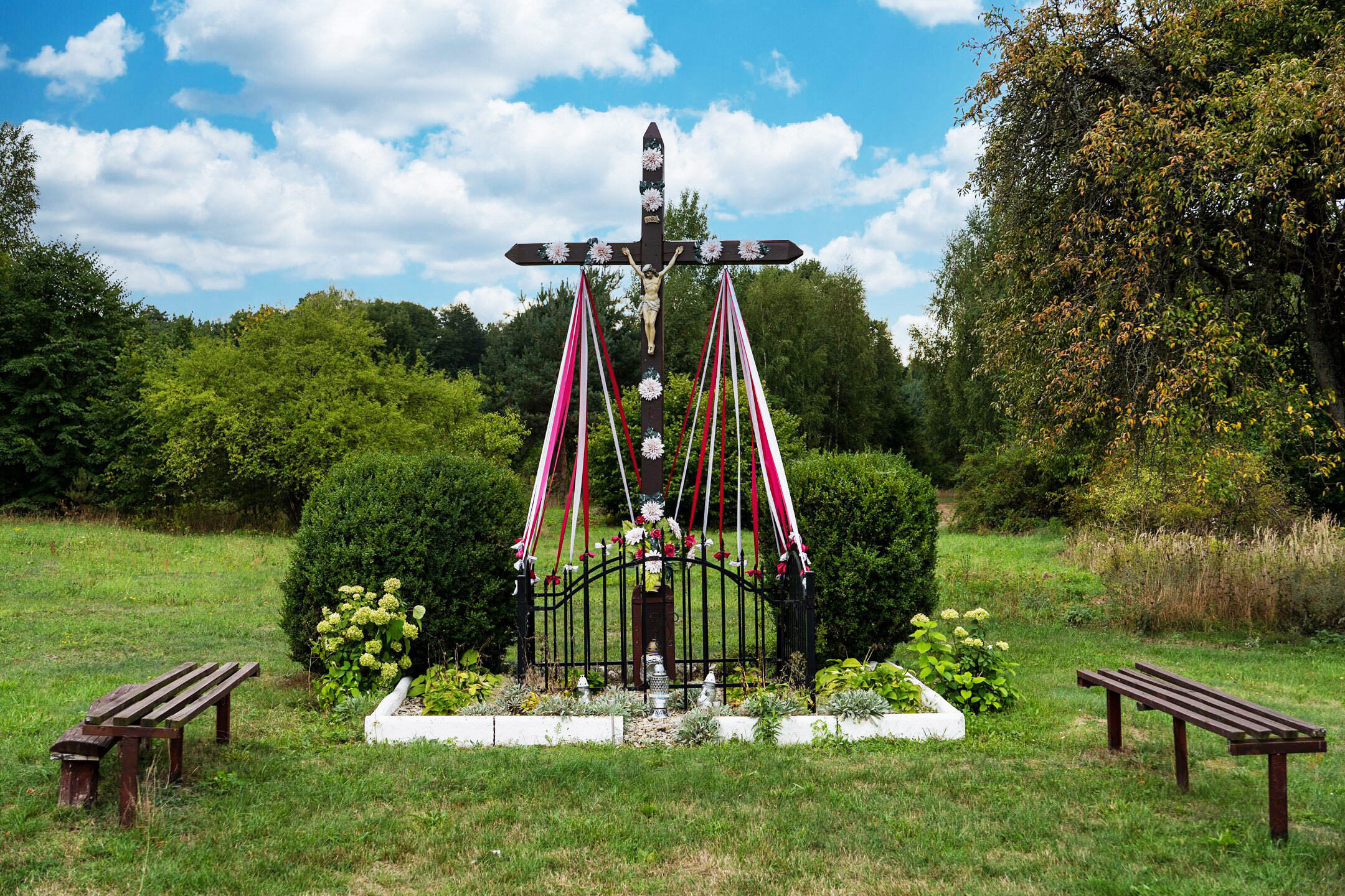 Kreuz am Wegesrand - Dąbrowa Łużycka