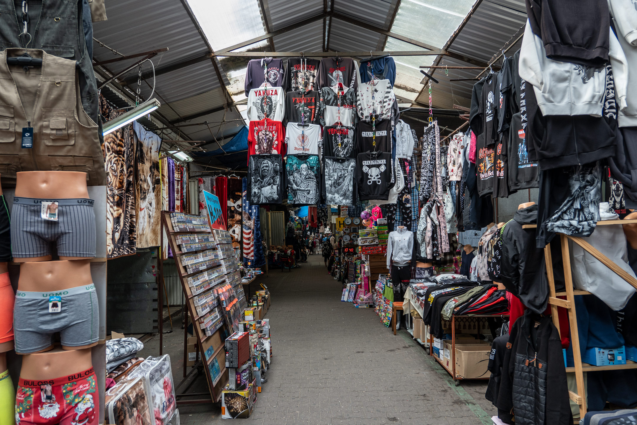 Polenmarkt - Łęknica bei Bad Muskau