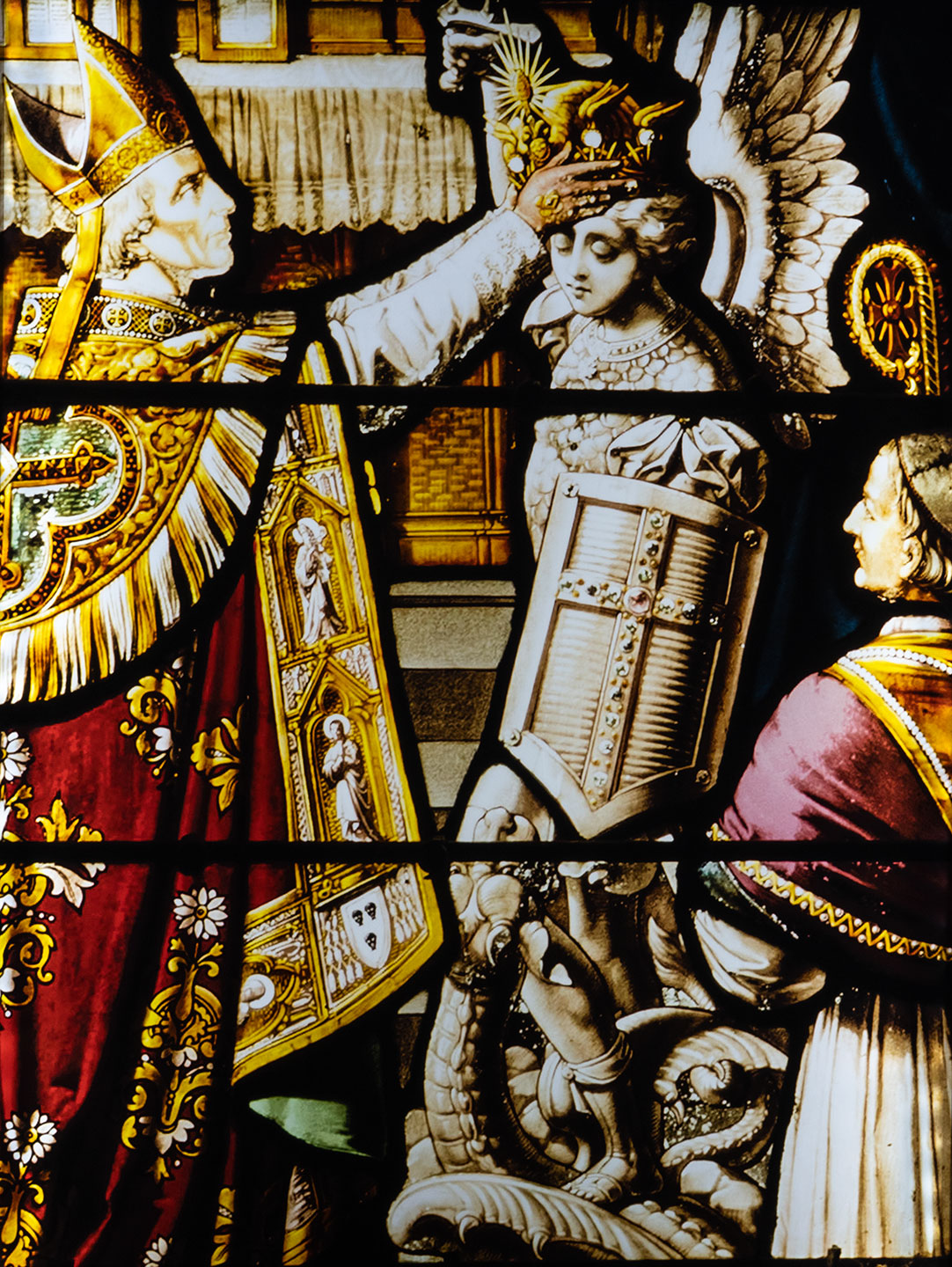 Cloître de l'abbaye du Mont-Saint-Michel