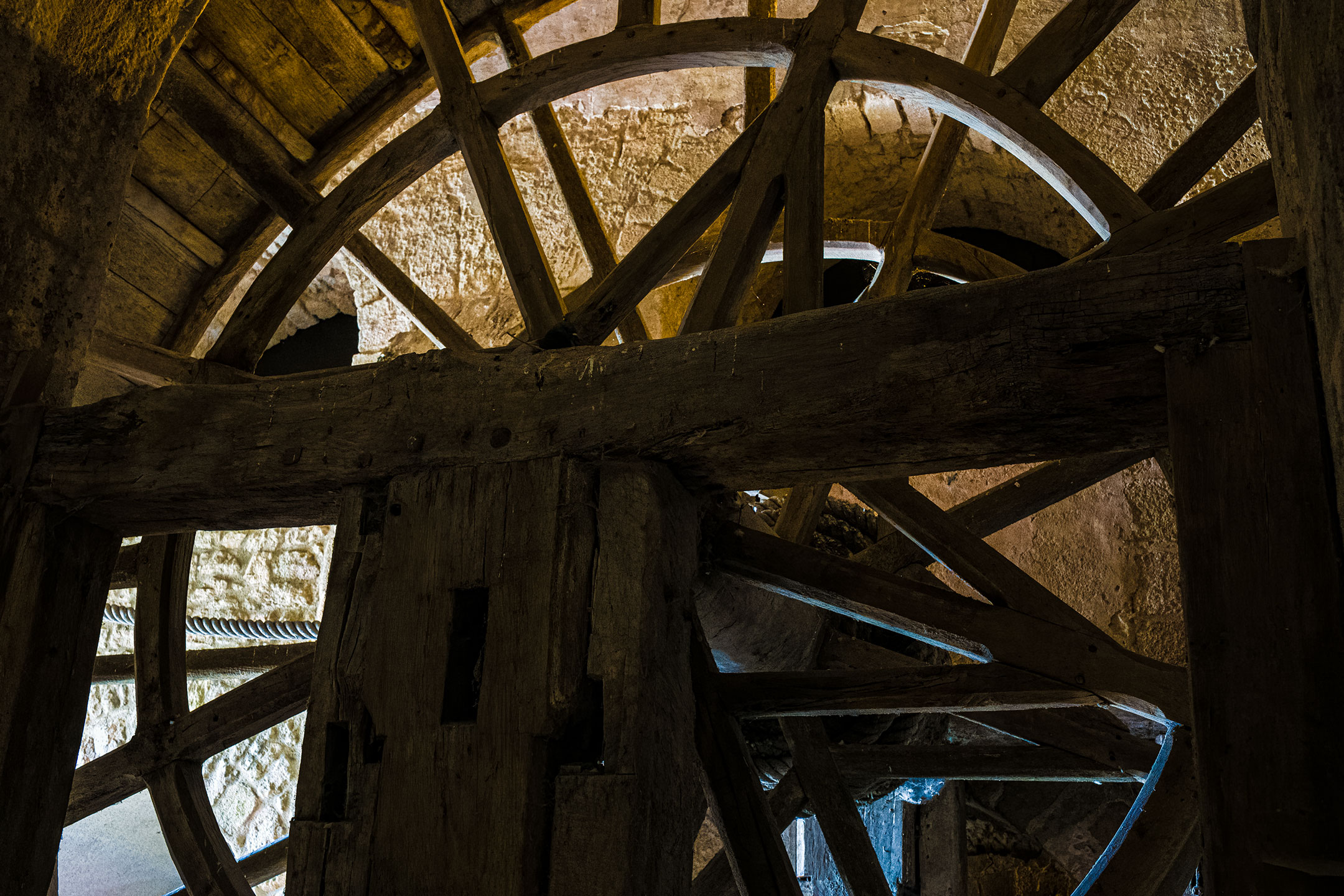 Cloître de l'abbaye du Mont-Saint-Michel