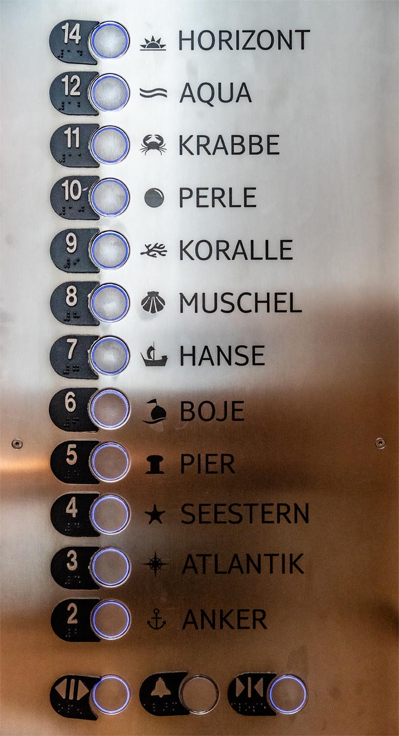 Mein Schiff 5 - Aufzüge