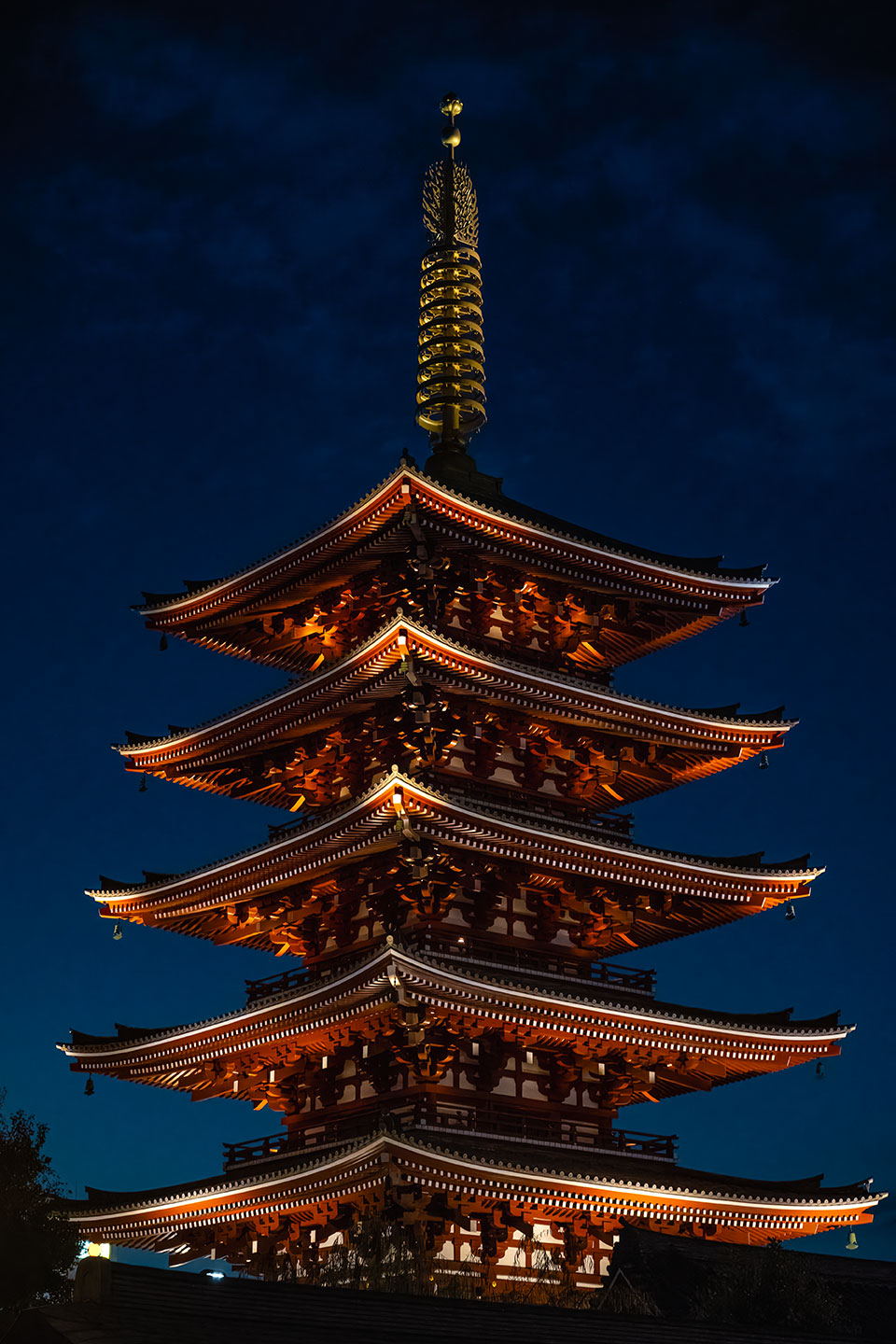 Tokyo Sensoji-Tempel in Asakusa