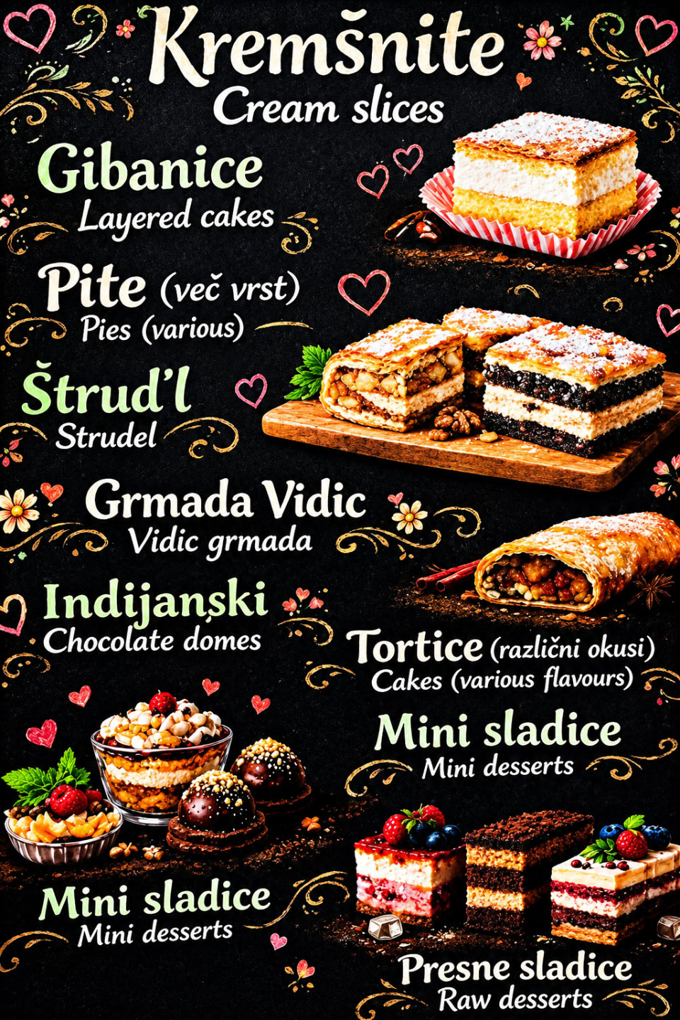 Radovljica - Die berühmte Cremeschnitte